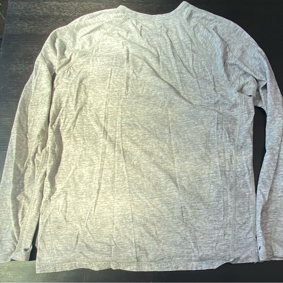 Reigning Champ Long Sleeve Men’s Grey Shirt 🥊 🔥 MSRP $70 - Picture 2 of 8